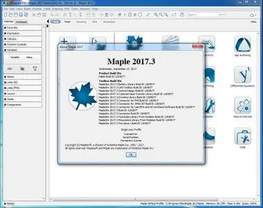 Maplesoft Maple MapleSim 2017.3