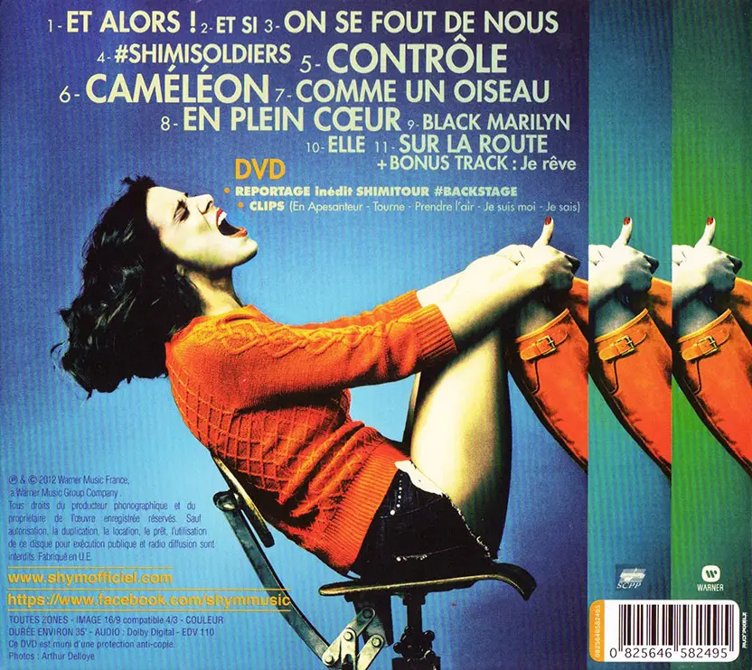 Shy'm - Cameleon (2012) CD+DVD Limited Edition