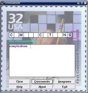CrossGuesser, Version 1.0  {{BEST Crossword Helper Software!}}