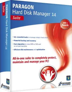 Paragon Hard Disk Manager 14 Suite 10.1.21.334 + Boot Media Builder