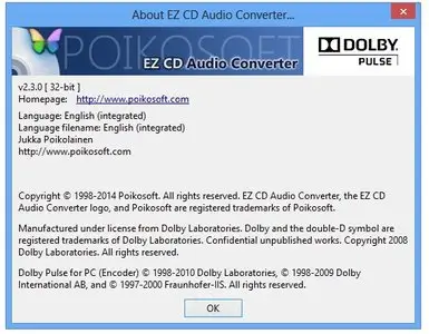 EZ CD Audio Converter 2.3.0.1