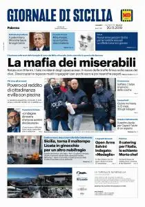 Giornale di Sicilia - 20 Novembre 2019