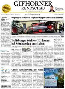 Gifhorner Rundschau - Wolfsburger Nachrichten - 19. Juni 2019