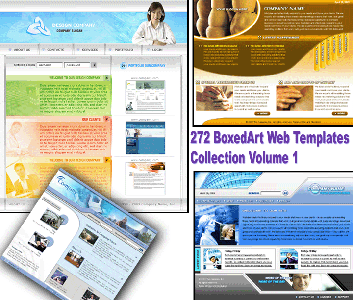 BoxedArt Web Templates Collection 1