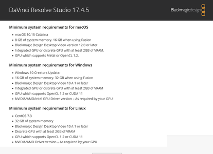 Blackmagic Design DaVinci Resolve Studio 17.4.5