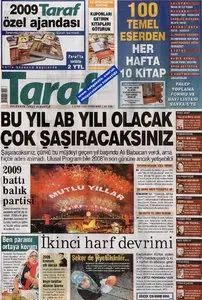 Gazete Manşetleri - 2009 - Taraf 