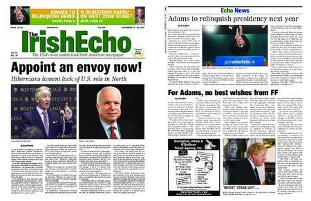 The Irish Echo – November 22, 2017