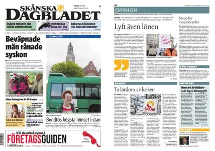 Skånska Dagbladet – 13 maj 2020