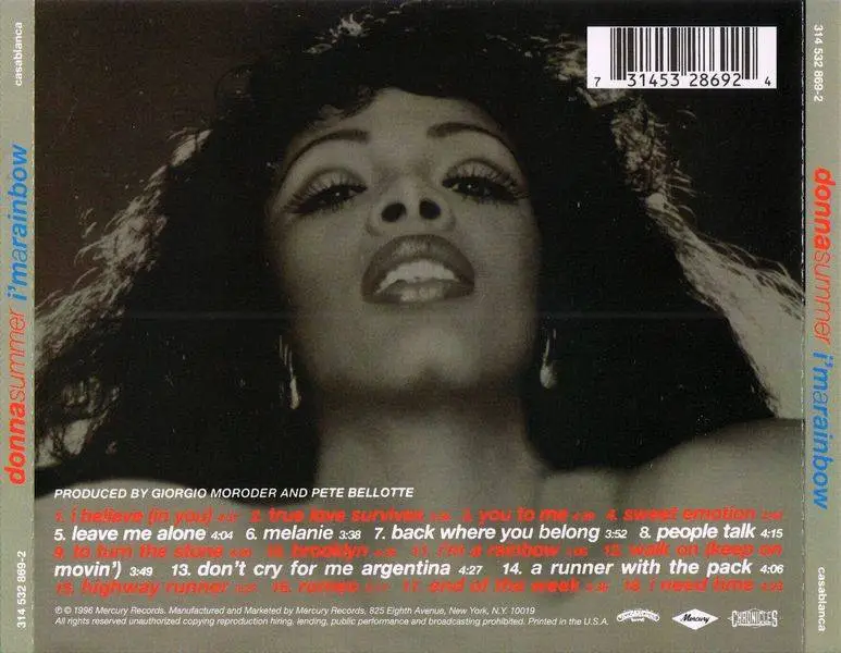 Donna Summer Im A Rainbow 1996 Avaxhome