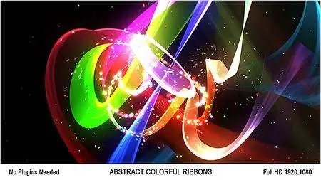 Abstract Colorful Ribbons Logo - Project for After Effects (VideoHive)