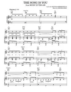 The Song Is You - Frank Sinatra, Jerome Kern (Piano-Vocal-Guitar)