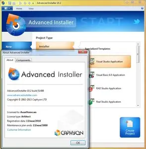 Advanced Installer Architect 10.2 Build 51488