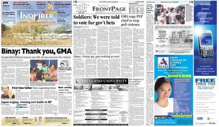 Philippine Daily Inquirer – May 06, 2007