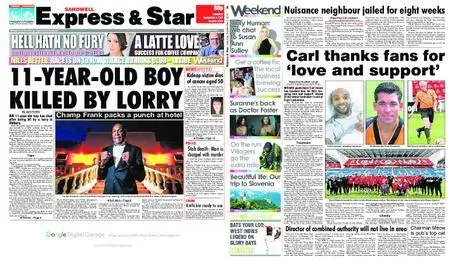 Express and Star Sandwell Edition – September 02, 2017