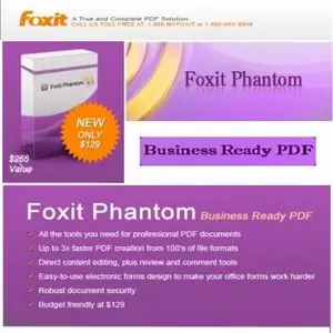 Foxit Phantom 2.1.1 Build 0827 + Rus