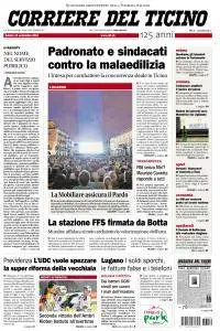 Corriere del Ticino - 24 Settembre 2016