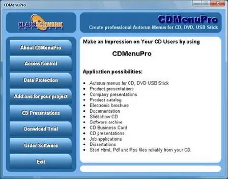 CDMenuPro 6.33.00 Business Edition