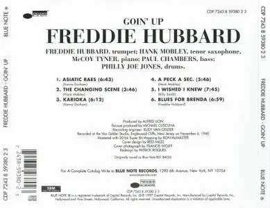 Freddie Hubbard - Goin' Up (1960) {Blue Note Connoisseur CD Series CDP 724385938023 rel 1997}