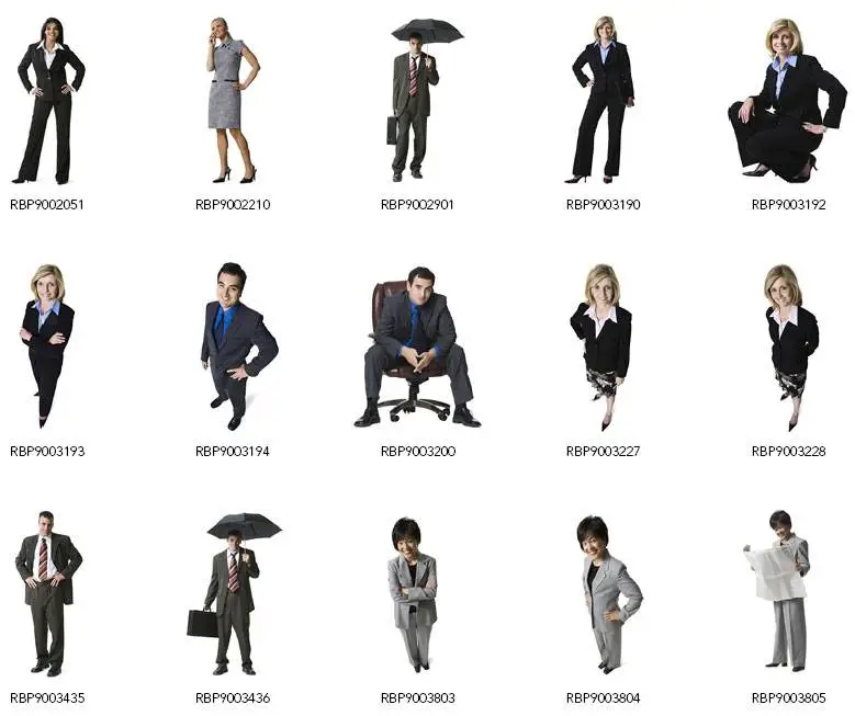 RubberBall - Adult Silhouettes-Business. CD2