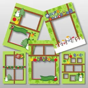 Scrap Frames - Christmas Memories Photo Album 8