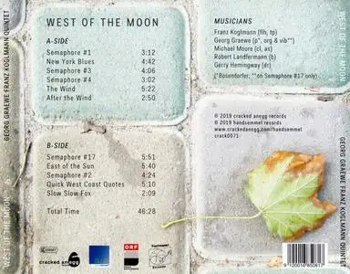 Georg Graewe Franz Koglmann Quintet - West Of The Moon (2019)