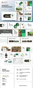 Grocery Supermarket PowerPoint Template NM9C2SL