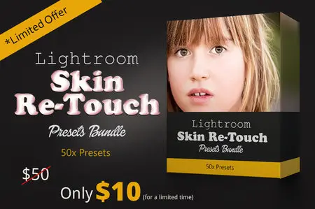 CreativeMarket - Skin Re-Touch Lightroom Preset Pack