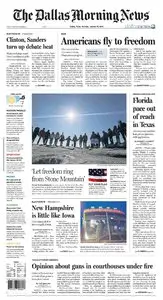 Dallas Morning News - January 18, 2016