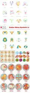 Vectors - Zodiac Shiny Symbols 11