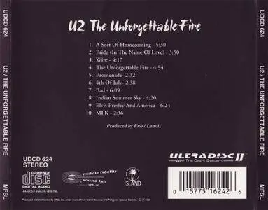U2 - The Unforgettable Fire (1984)