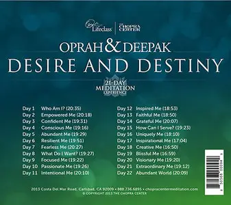 Oprah & Deepak - Desire and Destiny 21-Day Meditation Experience