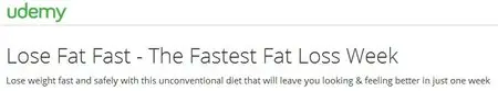 Lose Fat Fast - The Fastest Fat Loss Week
