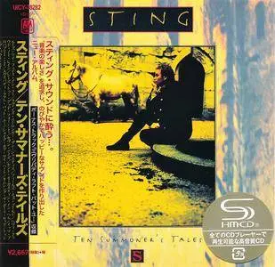 Sting - Ten Summoner's Tales (1993) [Japan (mini LP) SHM-CD, 2017]