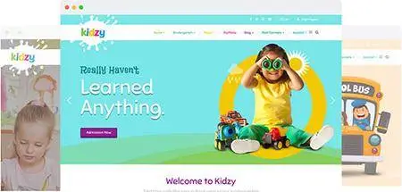 JoomShaper - Kidzy v1.6 - Responsive Joomla Template for Kindergartens and Elementary Schools