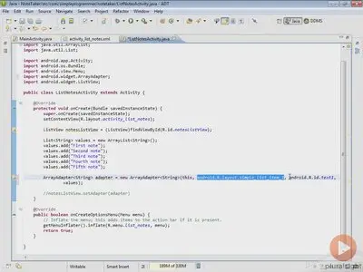 Android Beginner Series - Just Enough Java (2013)