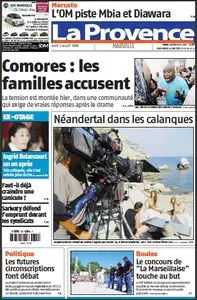 La Provence, Jeudi 02 Juillet 2009.
