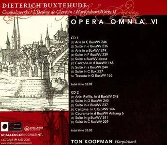 Ton Koopman - Buxtehude: Opera Omnia VI (Harpsichord works 2) (2007)