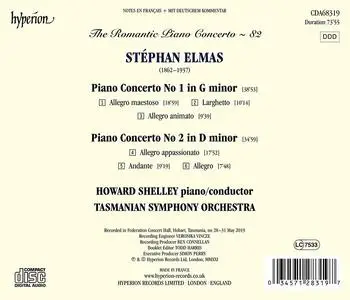 Howard Shelley, Tasmanian Symphony Orchestra - The Romantic Piano Concerto Vol. 82: Stéphan Elmas: Piano Concertos (2021)