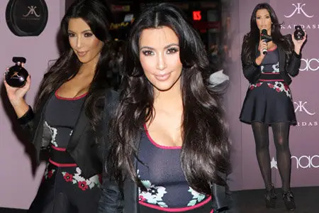 Kim Kardashian - Her New Fragrance Launch At Macy's Herald Square 10-27-10