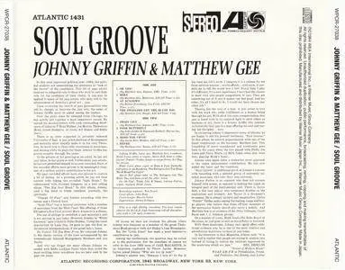 Johnny Griffin & Matthew Gee - Soul Groove (1963) {2012 Japan Jazz Best Collection 1000 Series WPCR-27038}