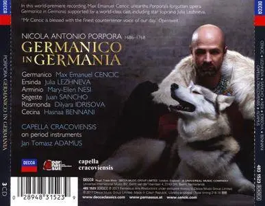 Capella Cracoviensis, Jan Tomasz Adamus – Porpora: Germanico in Germania (2018)