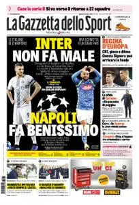 La Gazzetta dello Sport Roma – 25 ottobre 2018