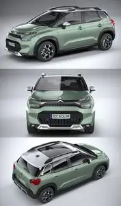 Citroen C3 Aircross 2022 3d model