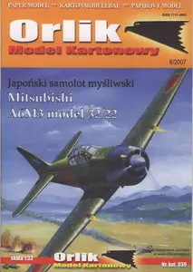 Orlik 039 Mitsubishi A6M3 model 32 22 [paper model]