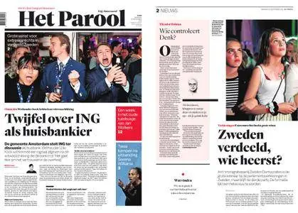 Het Parool – 10 september 2018