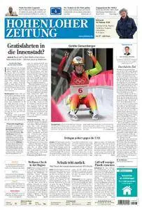 Hohenloher Zeitung - 14. Februar 2018