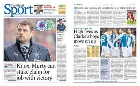 The Herald Sport (Scotland) – March 08, 2018