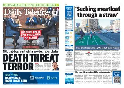 The Daily Telegraph (Sydney) – March 15, 2023