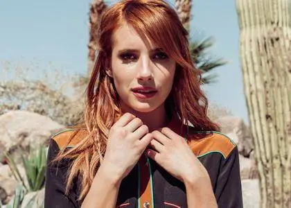 Emma Roberts - Saamuel Richard Photoshoot 2016 during Coachella