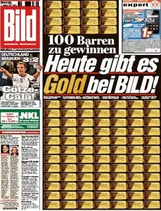 Bild Zeitung vom 11 August 2011